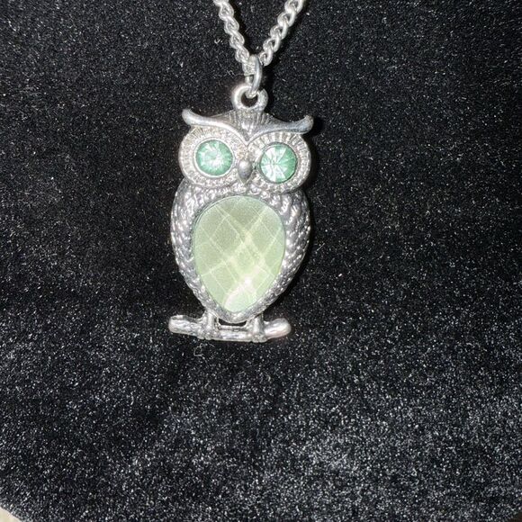 WOMENS OWL NECKLACE - Picture 2 of 2